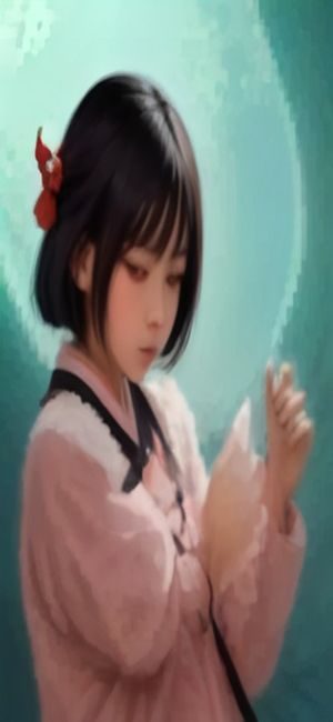 首页推荐瀑布流：展示男同动漫精选封面图，卡片式布局，绿色主题背景，界面清爽无广告